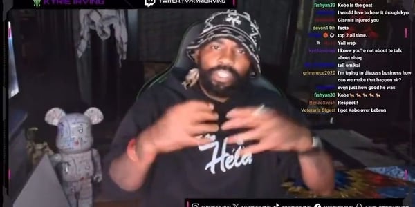 Kyrie Irving Defends Kobe Bryant's Legacy on Twitch Stream